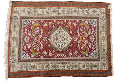 Antique Turkish Herkee Signed Rug. Antique Turkish Herkee signed rug. Measures approx. 5'11" x 