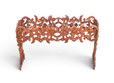 Rectangular Cast Metal Planter Holder. Rectangular cast metal planter holder. Measures approx. 