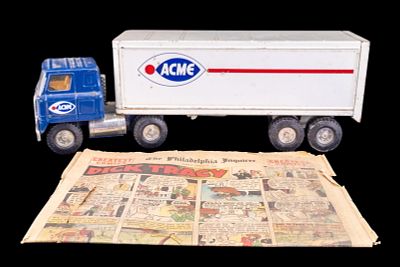 Ertl Die-Cast ACME Semi-Truck and Trailer. Ertl die-cast ACME semi-truck and trailer 