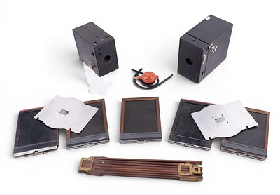 Eastman Kodak Brownie Box Cameras and More. Eastman Kodak Brownie box cameras including model 