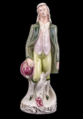 Vtg Cordey China Porcelain French Rococo Man #303. Vintage large-scale porcelain figurine of a 