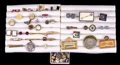 Rotary Pendant, Cufflinks, Bars, Tokens, Buttons. Marked Rotary pendant, SS cufflinks, Thai bars 