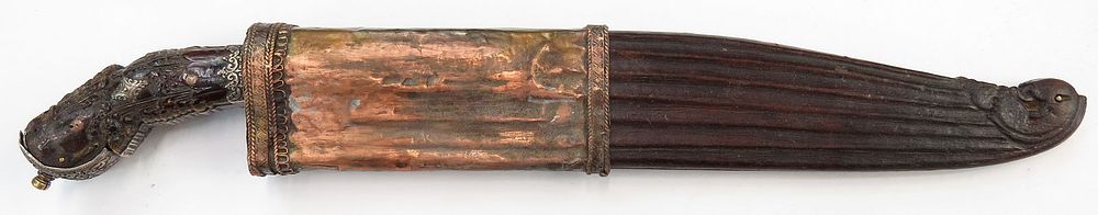 Lot 156: A FINE SRI LANKAN PIHA KAETTA DAGGER