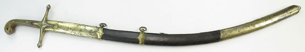 Lot 233: A FINE OTTOMAN SHAMSHIR SWORD
