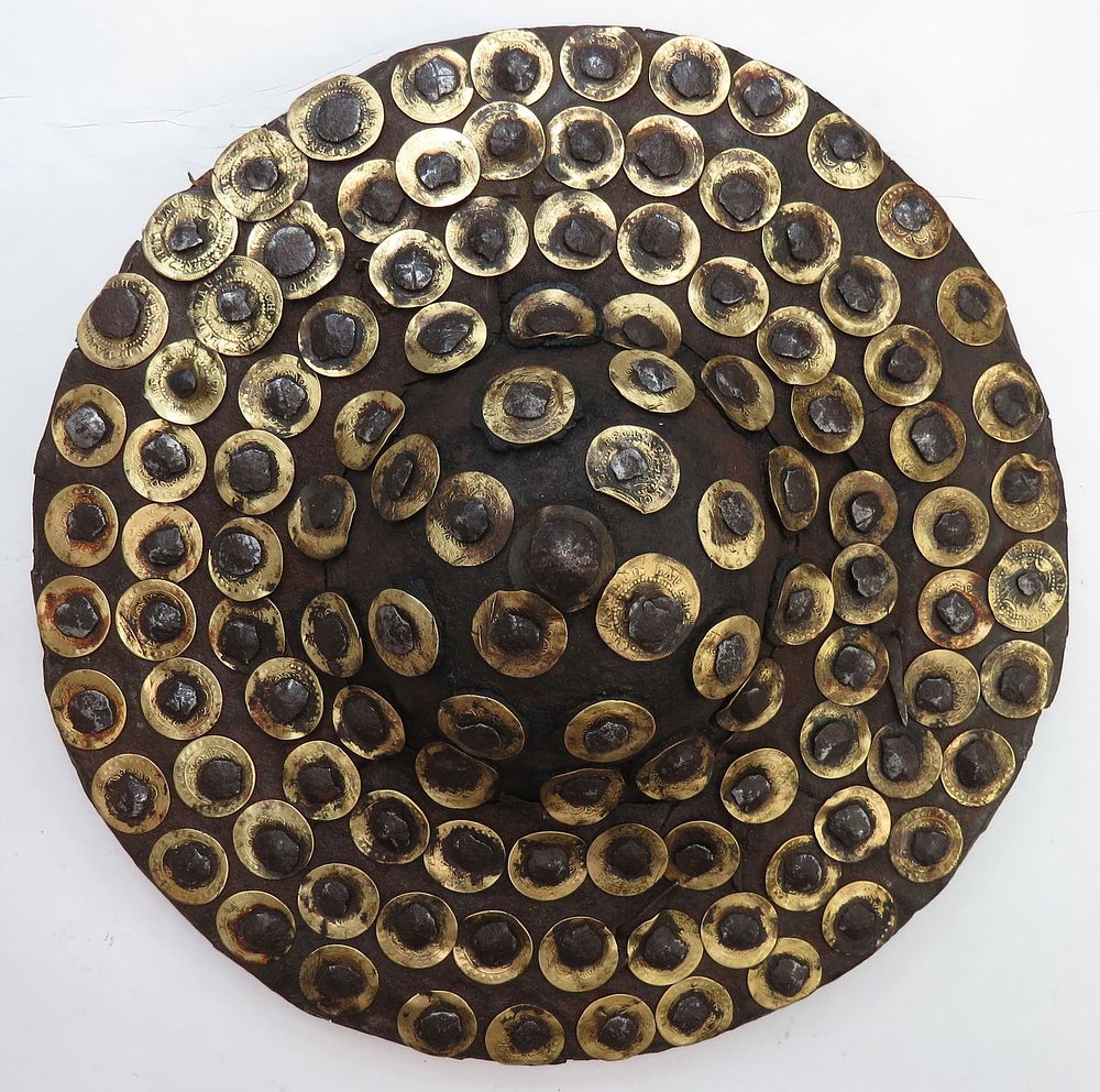 Lot 264: AN OTTOMAN KALKAN BUCKLER SHIELD