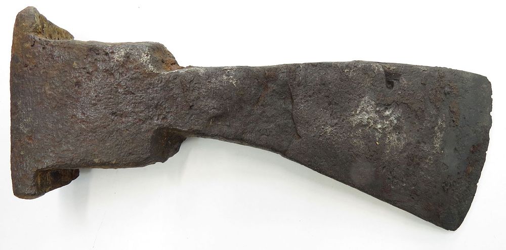 Lot 312: A VIKING  BATTLEAXE HEAD