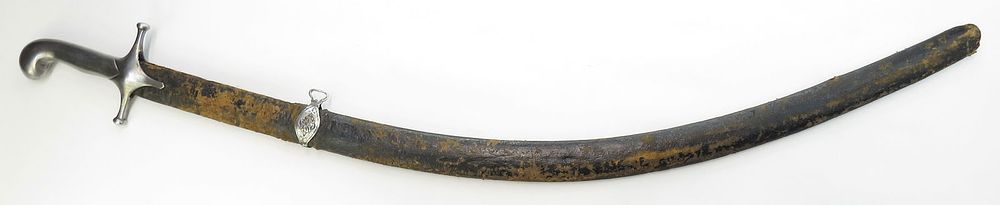 Lot 223: A FINE PERSIAN SHAMSHIR SWORD