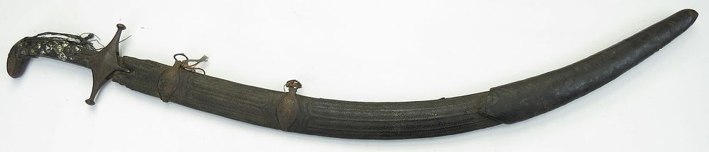 Lot 242: A RARE TURKMEN SHAMSHIR SWORD