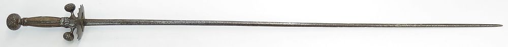 Lot 208: A RARE SCOTTISH TRANSITIONAL RAPIER
