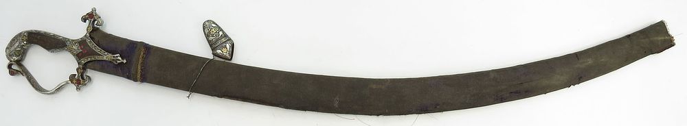 Lot 231: AN INDIAN SHAMSHIR SWORD SABER