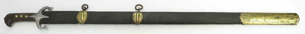 Lot 249: A RARE POLISH KARABELA PALLASH SWORD