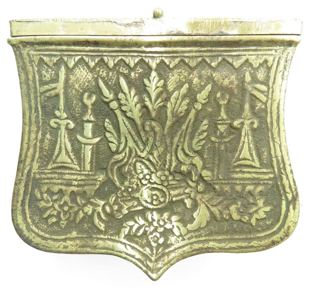 Lot 303: A GREEK REVOLUTIONARY WAR-ERA PALASKA BULLET BOX