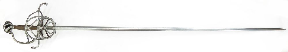 Lot 188: A RINGHILT RAPIER SWORD