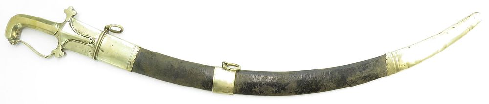 Lot 245: AN INDIAN SHAMSHIR SWORD