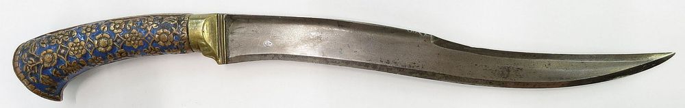 Lot 288: AN INDIAN PESH QABZ DAGGER