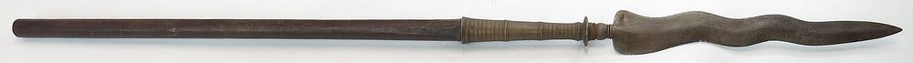 Lot 358: A JAVANESE TOMBAK SPEAR