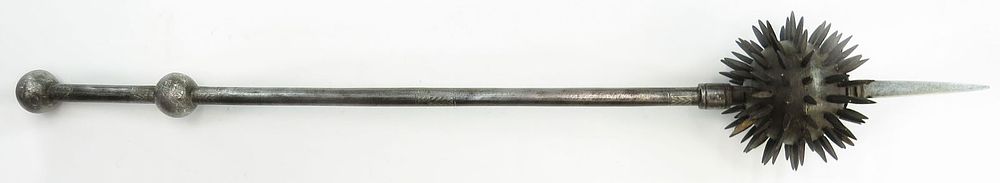 Lot 318: AN INDIAN GURZ MACE