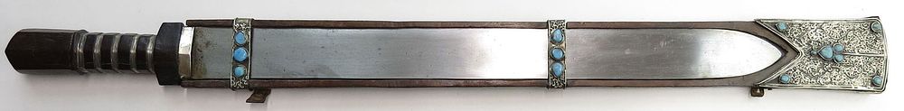 Lot 159: A RARE BHUTANESE SWORD