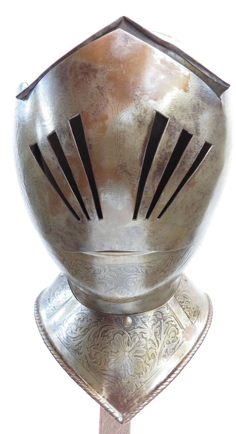 Lot 179: A VICTORIAN HELMET BY ERNST SCHMIDT