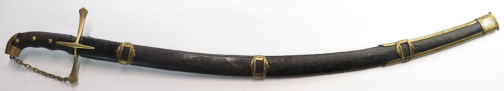 Lot 224: A RARE POLISH or HUNGARIAN HUSSAR SABER SWORD