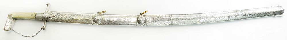 Lot 228: A RARE ARAB SAIF SWORD