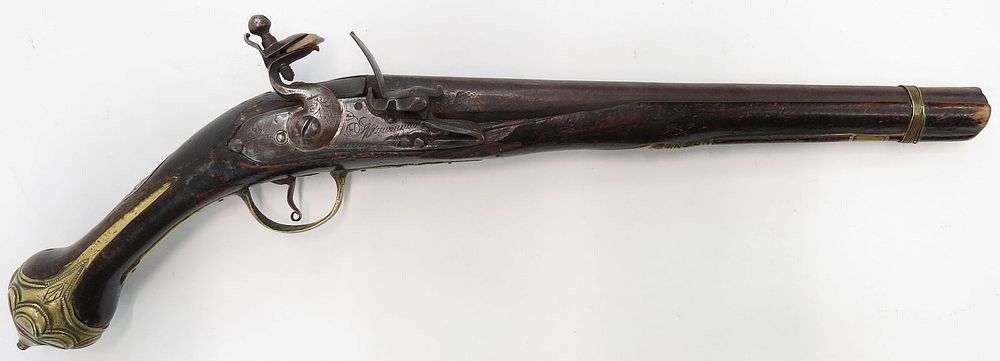 Lot 231: AN OTTOMAN KUBUR PISTOL