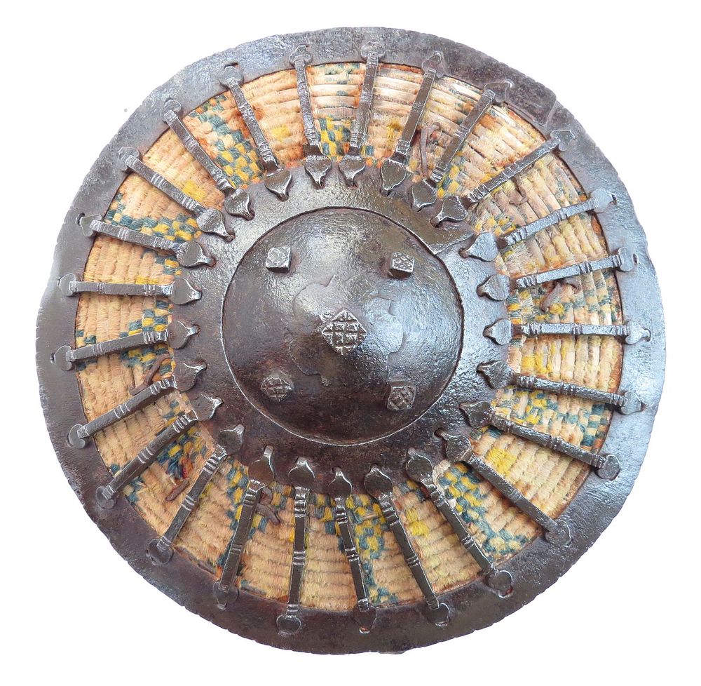 Lot 287: AN OTTOMAN KALKAN BUCKLER SHIELD