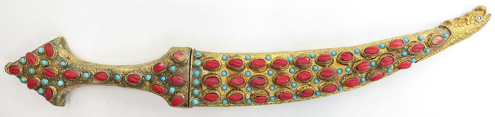 Lot 293: AN OTTOMAN COURT DAGGER