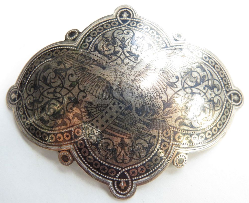 Lot 298: A FINE, RARE IMPERIAL RUSSIAN BUCKLE