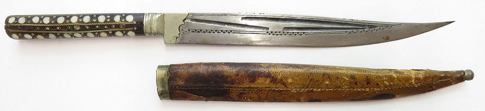 Lot 196: A GREEK BICHAGI DAGGER