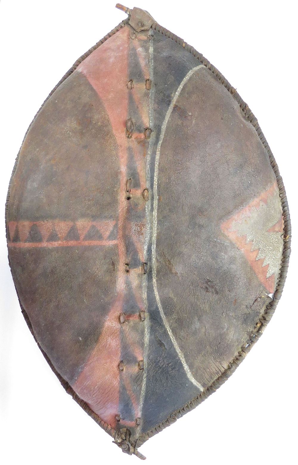 Lot 218: A RARE MAASAI SHIELD