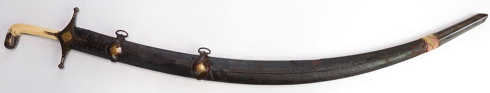 Lot 226: AN IMPORTANT PERSIAN SHAMSHIR SWORD