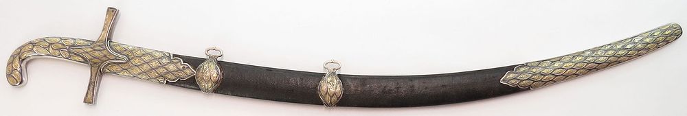 Lot 250: A FINE AND RARE GEORGIAN KHMALI SABER SWORD