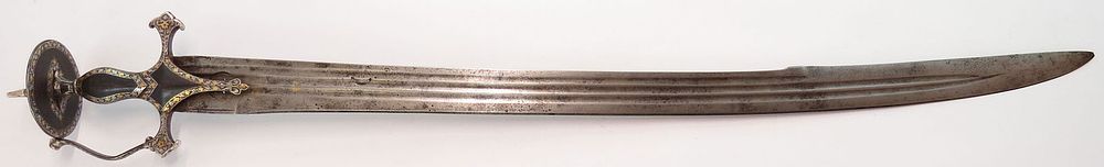 Lot 254: AN IMPERIAL MUGHAL TULWAR SWORD