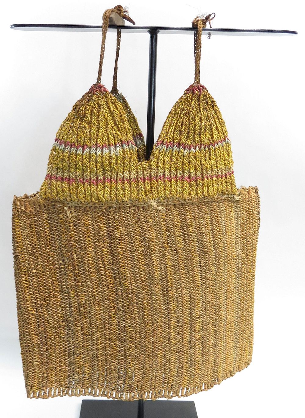Lot 282: A RARE PAPUA NEW GUINEA WOVEN ARMOR
