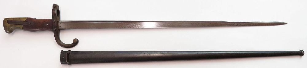Lot 297: A FRENCH M1866 CHASSEPOT BAYONET