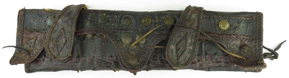 Lot 340: AN OTTOMAN MUSKETEERS CARTRIDGE BELT