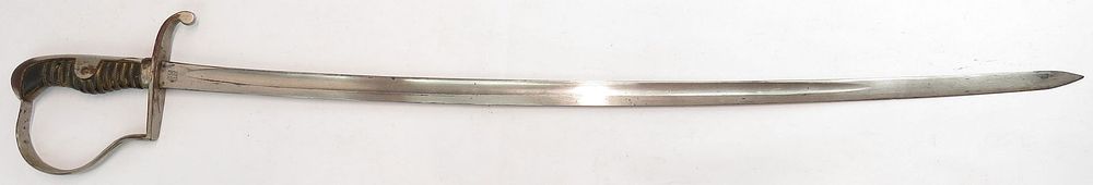 Lot 342: A GERMAN DOVEHEAD SABER SWORD