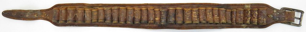 Lot 365: A MEXICAN REVOLUTIONARY-PERIOD CARTRIDGE BELT