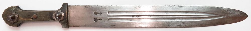 Lot 379: AN IMPERIAL RUSSIAN KINDJAL DAGGER