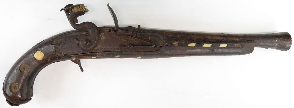 Lot 393: AN AFGHAN BLUNDERBUSS PISTOL