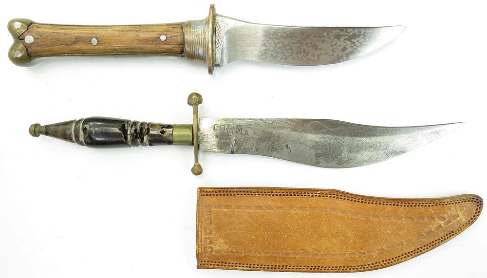 Lot 395: TWO FRONTIER KNIVES