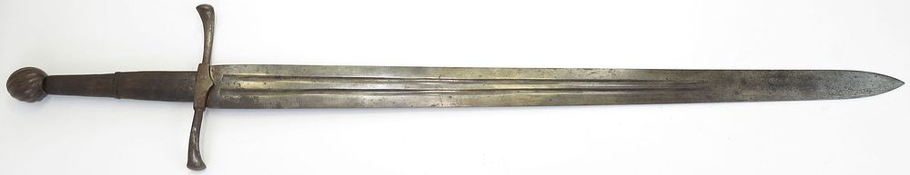 Lot 225: A VICTORIAN-ERA KNIGHTLY SWORD