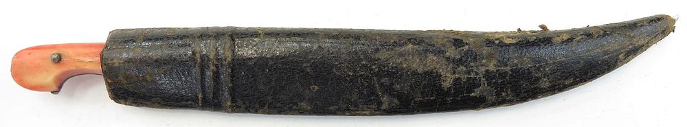 Lot 317: AN OTTOMAN SURMENE DAGGER