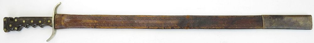 Lot 349: A RARE CUBAN GUANABACOA SWORD