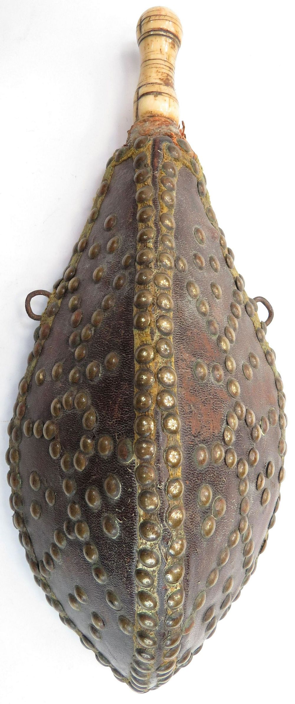 Lot 351: A MOROCCAN POWDER FLASK