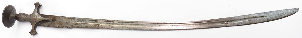 Lot 391: AN INDIAN TULWAR SWORD