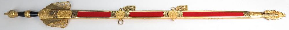 Lot 221: A RARE BOABDIL-STYLE TOLEDO SWORD