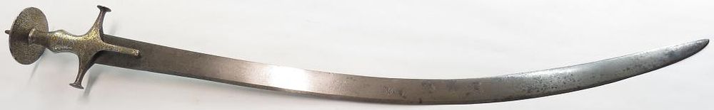 Lot 240: AN INDIAN TULWAR SWORD