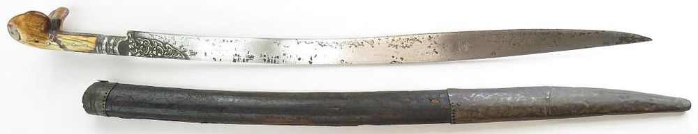 Lot 263: AN OTTOMAN YATAGHAN SWORD